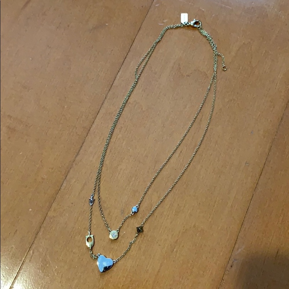 NWT Coach Charm Choker Necklace - Picture 3 of 3